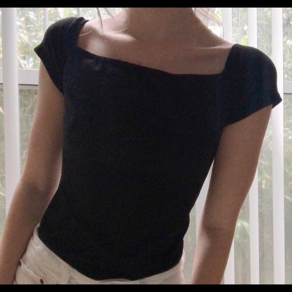 Vintage Black Bodysuit